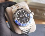 ROLEX GMT  904L Steel 2836 Movement High Quality Watch